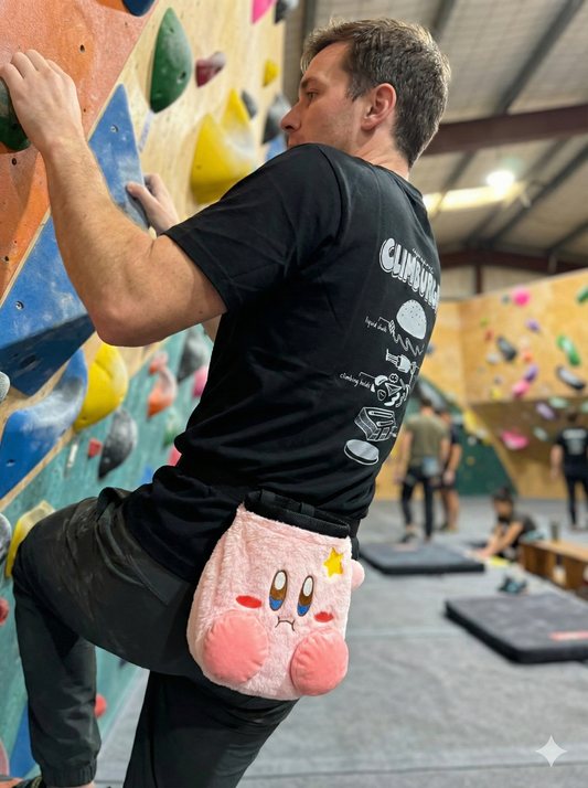 Rózsaszín Kirby krétászsák