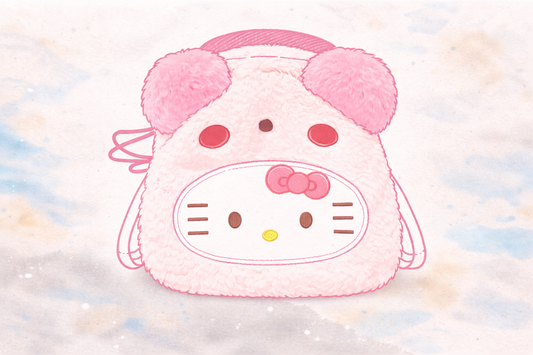 Rózsaszín cicás krétazsák