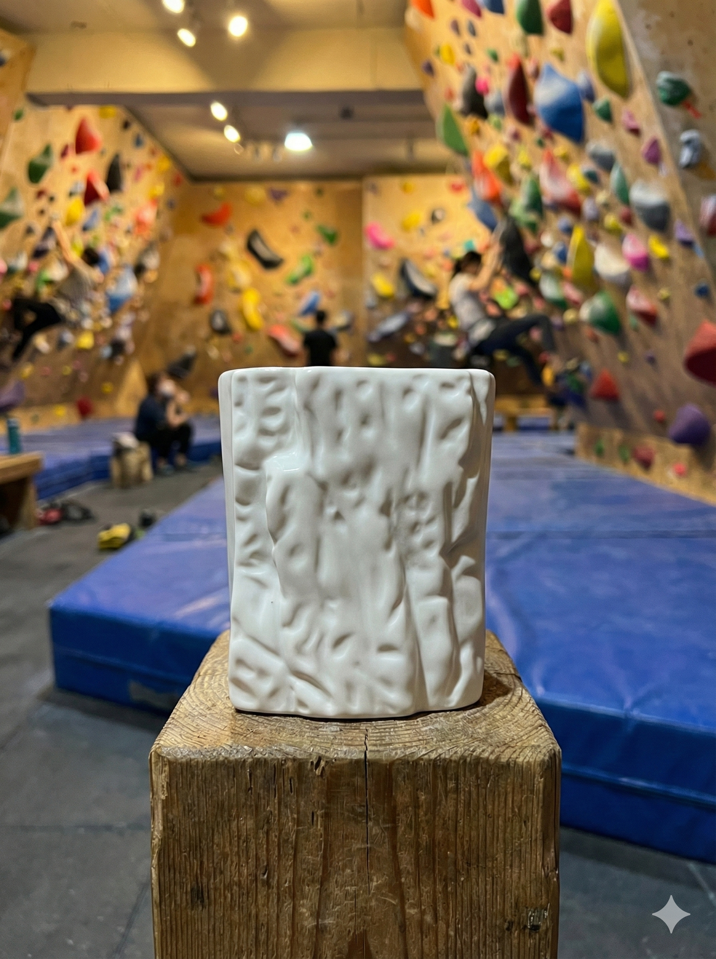 Szikla textúrájú kerámia bögre