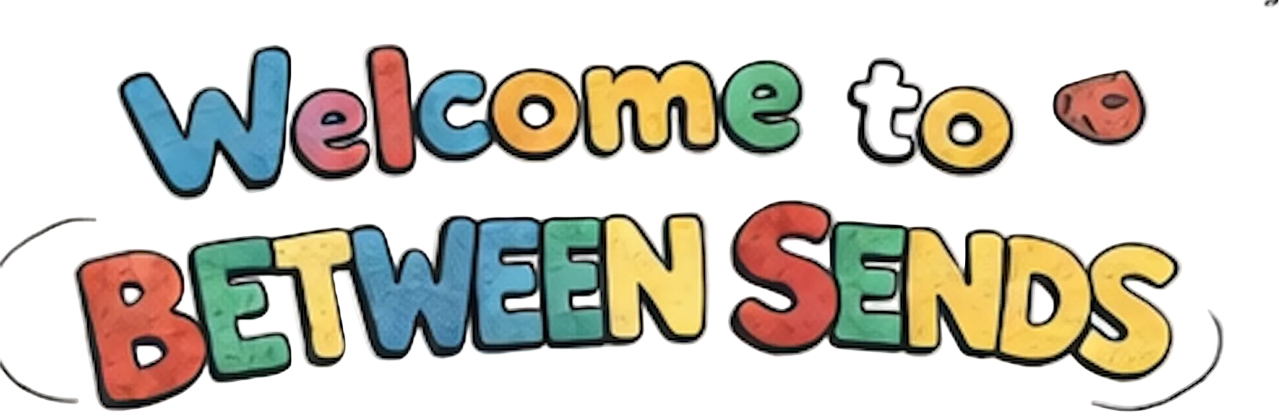 Küldések között logó